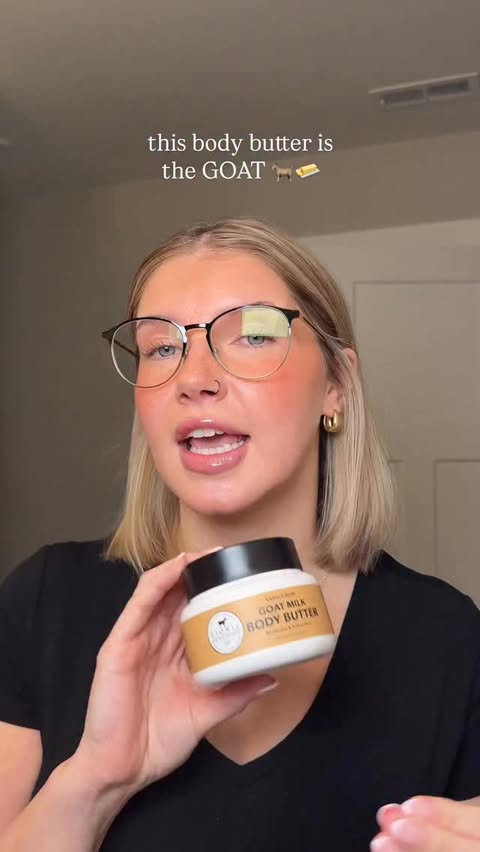 Instagram post by @chelsearlarson for Dionis Goat Milk Skincare. Caption reads: My skin’s new farm fresh routine thanks to....