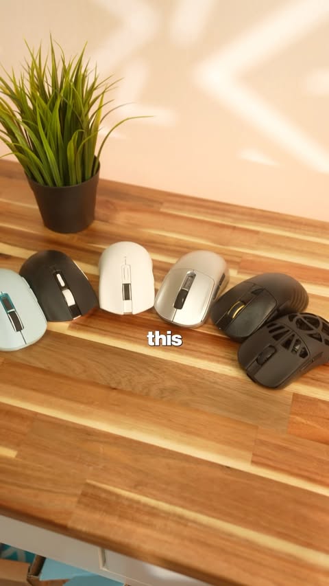 Instagram post by @gutzyaiden for Epomaker. Caption reads: Ngl this is a solid line up of mice 🔥😮‍💨....