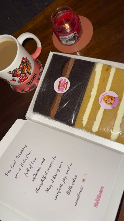 Instagram post by @ruecherri for MailBakes. Caption reads: [...] very grateful 🥹💕 Huge thank you to....