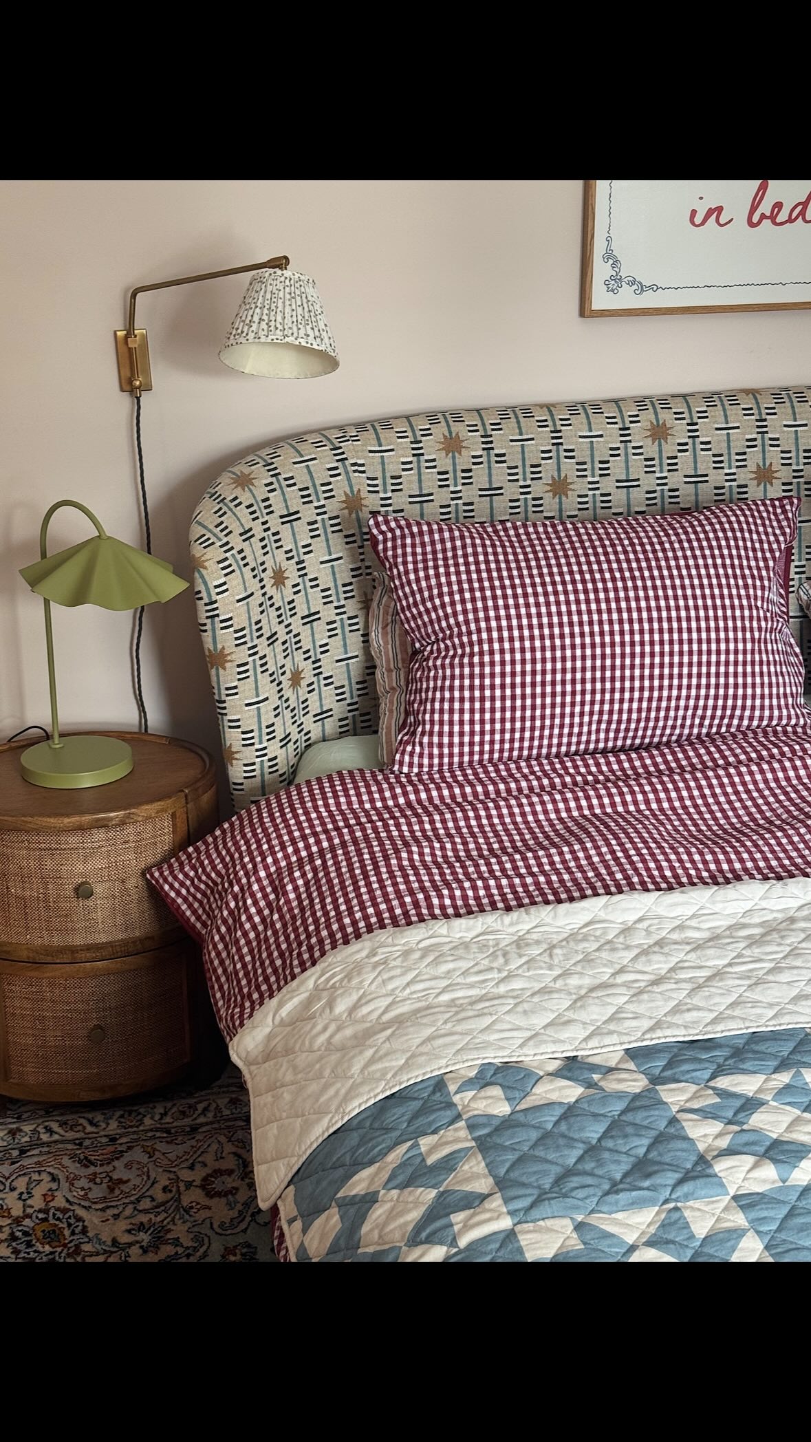 Instagram post by @meganellaby for Argos. Caption reads: A D ⭐️ Adding all the cosy autumnal touches, with....