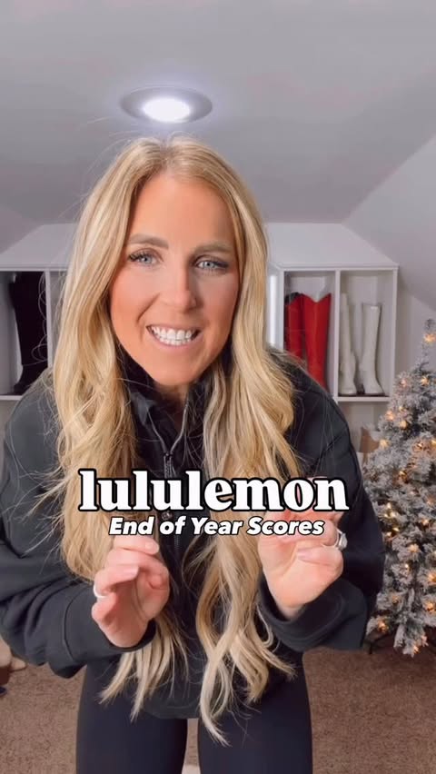 Instagram post by @alexsahlen2 for lululemon. Caption reads: 40% off align 🤯Comment OUTFITS to grab links for....