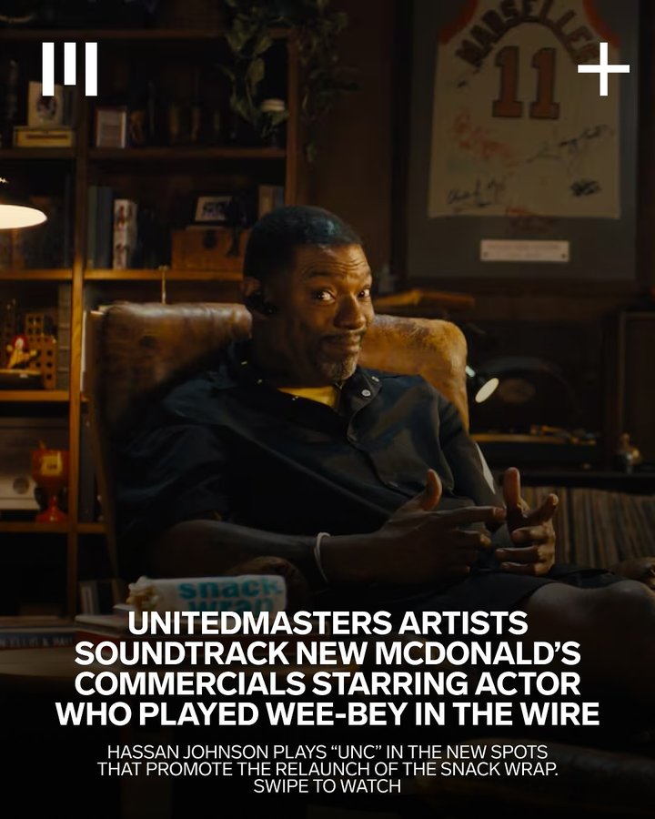 Instagram post by @leomanzari for UnitedMasters. Caption reads: We back up 💥 UnitedMasters Partner Artists....