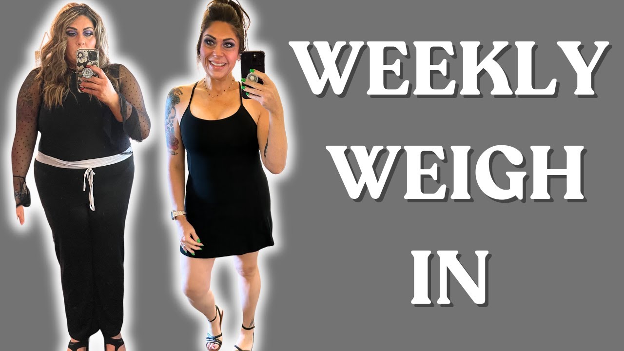 YouTube post by @jennclayton for Dive Bar Nutrition. Caption reads: WEEKLY WEIGH IN - I ALMOST CALLED THE....
