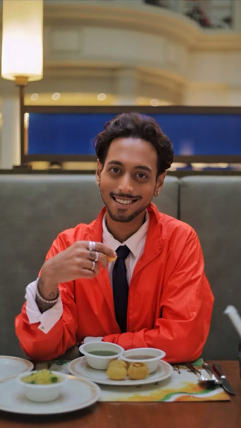 Instagram post by @heisgotthestyle for ITC Hotels. Caption reads: Spent a beautiful afternoon celebrating....