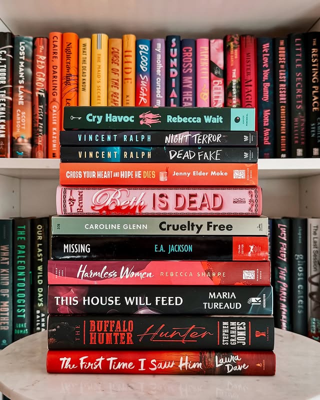 Instagram post by @clairevoyantbooks for Wednesday Books. Caption reads: [...] NIGHT TERROR by Vincent Ralph from....