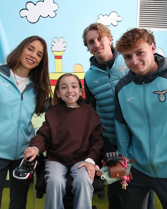 Instagram post by @eleonora_goldoni for UNICEF. Caption reads: [...] season. 🤝 In partnership with @unicefitalia....