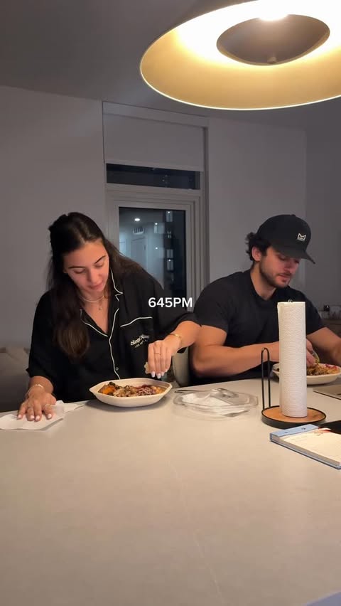 Instagram post by @ttaylorolsen for Hatch. Caption reads: The year of good sleep and less doom scrolling.....