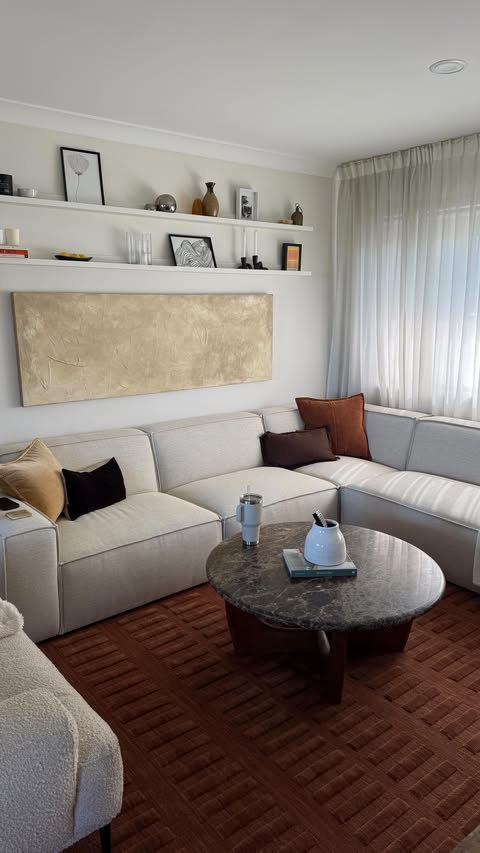 Instagram post by @caseebrim for Castlery. Caption reads: [...] think of the new space? I’m in LOVE!....