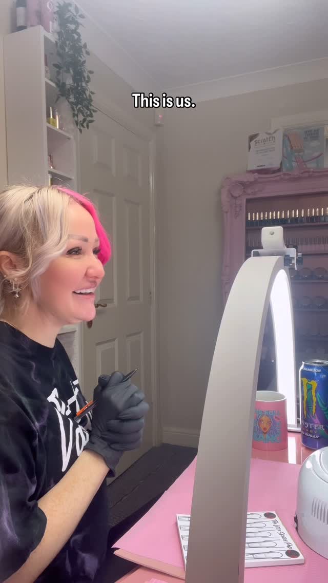 Instagram post by @kirstymeakin for Allure. Caption reads: ADHD all the way. Who wants me to diagnose their....