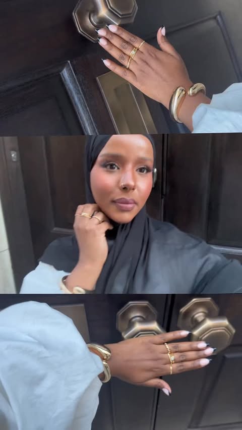 Instagram post by @rahmasvisualdiary for Kiss Products. Caption reads: [...] to my getting ready routine with....