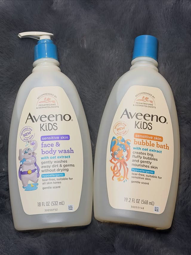 Instagram post by @angelcitro for AVEENO Baby. Caption reads: Thank you @aveenobaby @aveenous @pinchme This body....