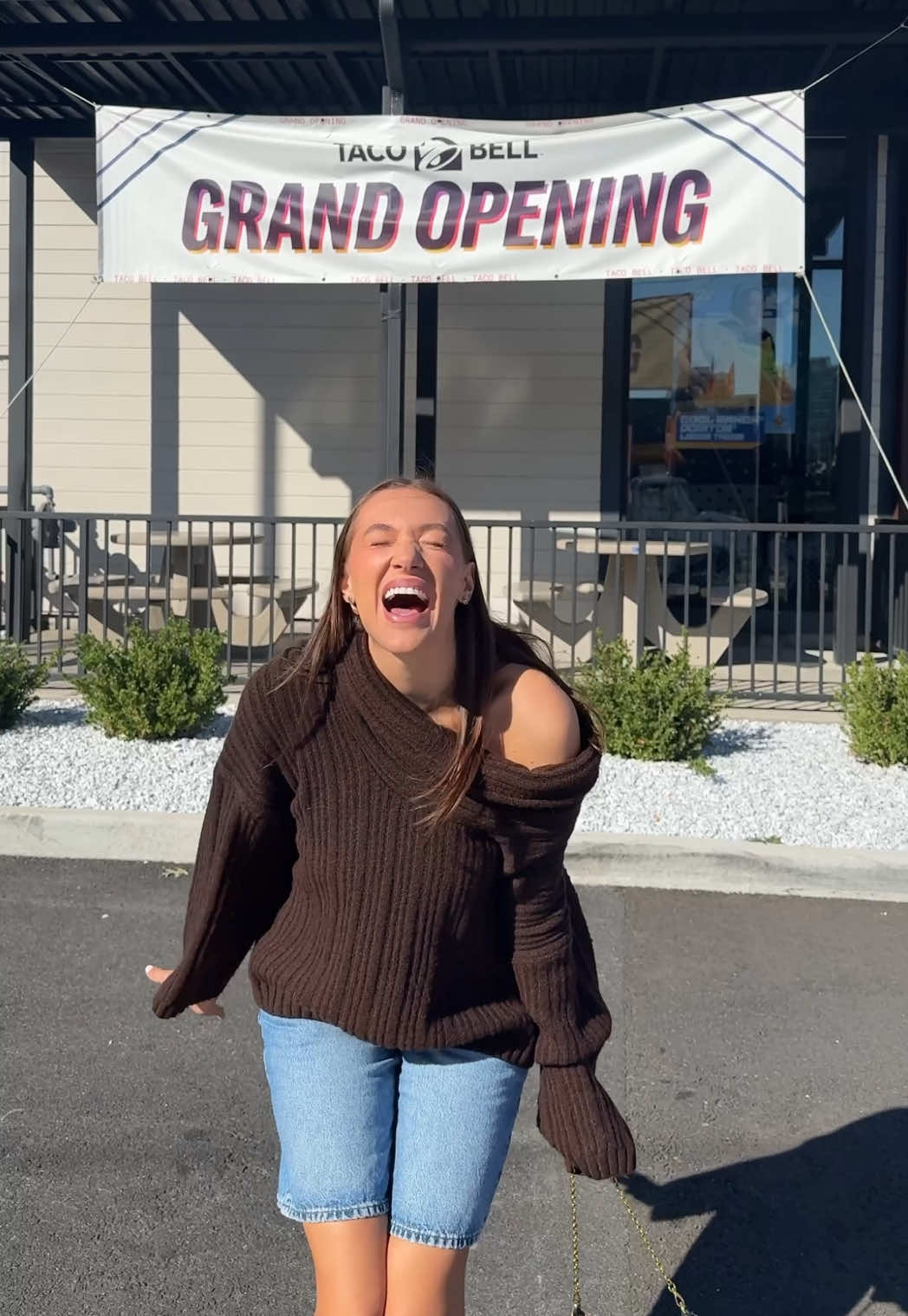 TikTok post by @jessvalortiz for Mountain Dew. Caption reads: You know she's booking the cast party at @tacobell....