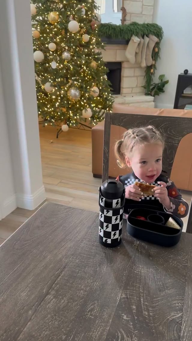 Instagram post by @brianna_johnsonnn for Calla & Friends. Caption reads: @callaandfriends makes our breakfast extra fun⚡️🖤....