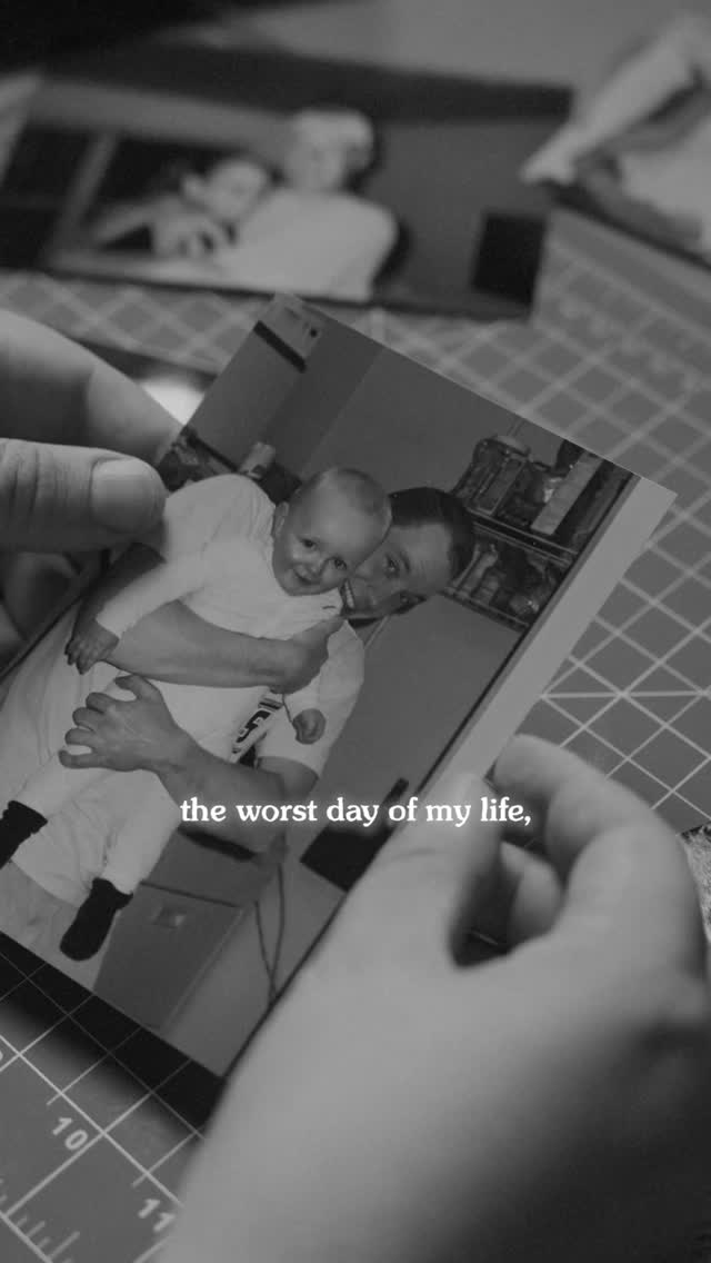 Instagram post by @gannon.meyer for BetterHelp. Caption reads: Today is National Grief Awareness Day, and I....