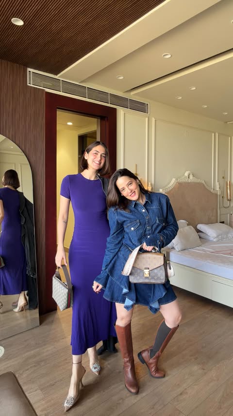 Instagram post by @arishamitha for Stayfree. Caption reads: [...] period talk kinda day while we get ready....