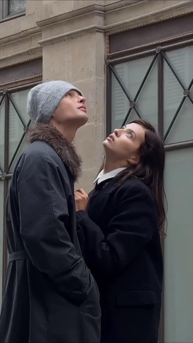 Instagram post by @vera_gundlach for WEEKDAY. Caption reads: #ad @weekdayofficial wrapped in each other,....