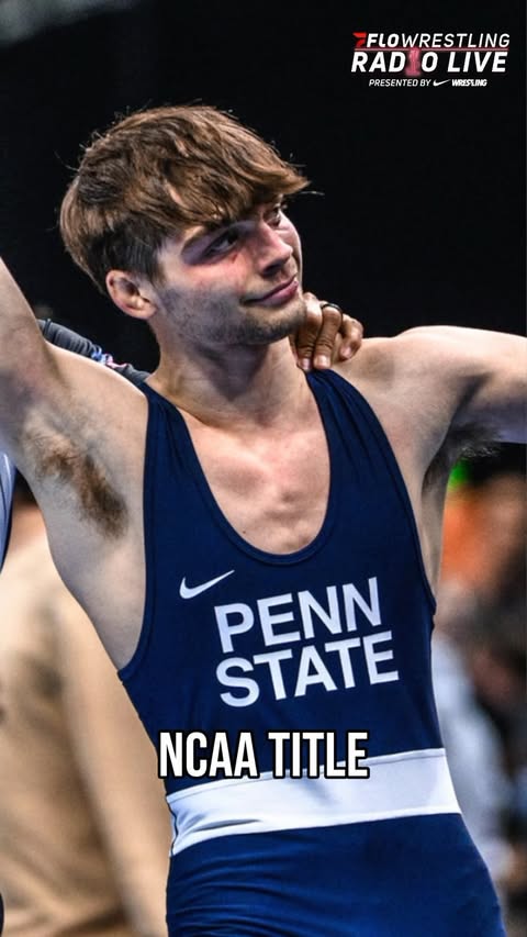 Instagram post by @cpyles for FloWrestling. Caption reads: Which is more likely this year - Marcus Blaze wins....