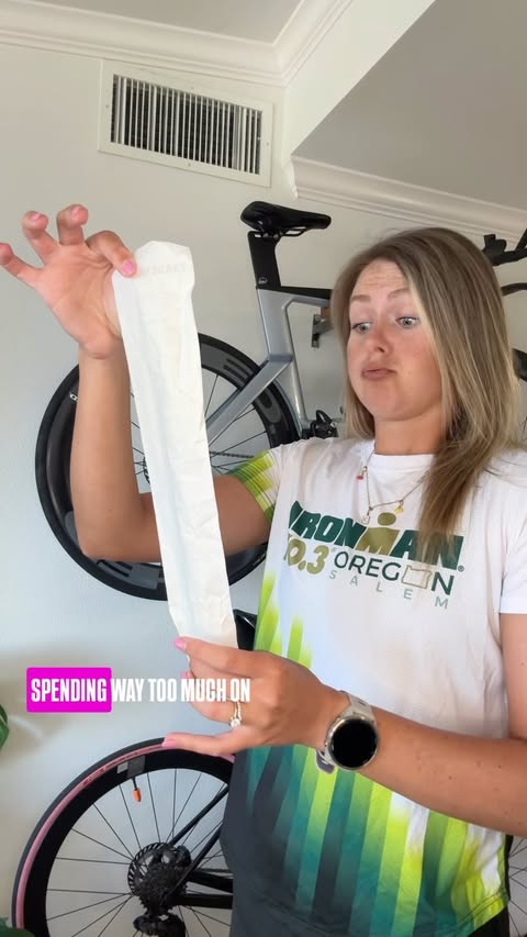 Instagram post by @la_triathlete for Chirp. Caption reads: [...] recovery more fun AND easy is with @gochirp!....