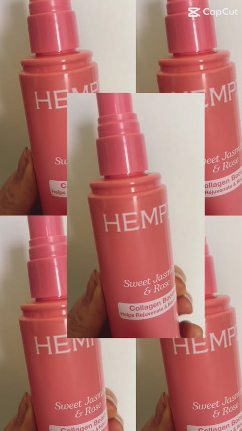 Instagram post by @territime0 for Beautytap. Caption reads: Thank you @hempzofficial and @beautytapofficial....