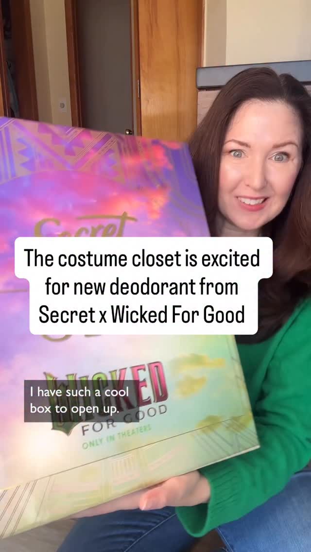 Instagram post by @jen_markham for Secret Deodorant. Caption reads: Thanks for the #gifts @secretdeodorant 🙏 the....