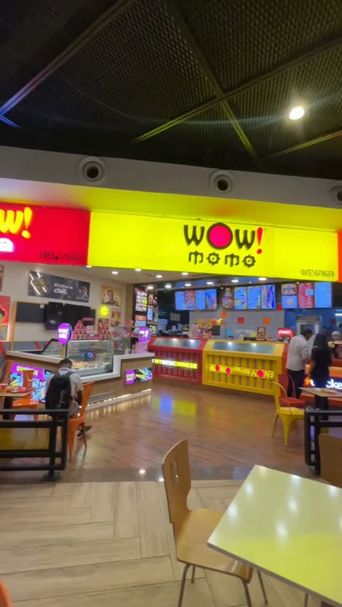 Instagram post by @_archita_sahu_ for Wow! Momo. Caption reads: [...] build your perfect WOW! 4-in-1 Combo.....