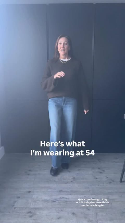 Instagram post by @buttonsandblazers for ARKET. Caption reads: An everyday outfit with a lovely mix of old and....