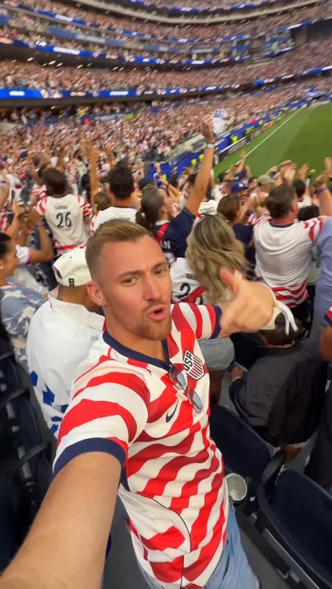 Instagram post by @andrewhenderson for FIFA. Caption reads: FIFA World Cup 2026™ has been INCREDIBLE so far....