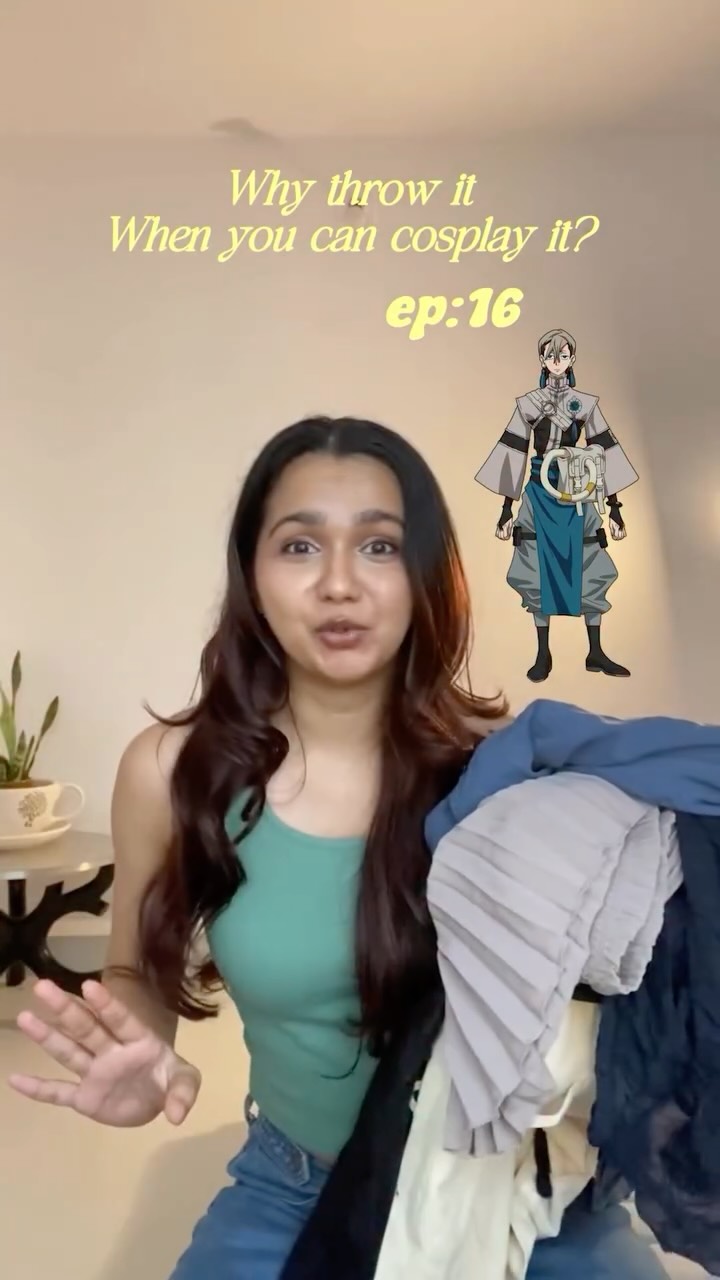 Instagram post by @thateclecticone for Crunchyroll. Caption reads: Remember that screenshot I shared on my broadcast....