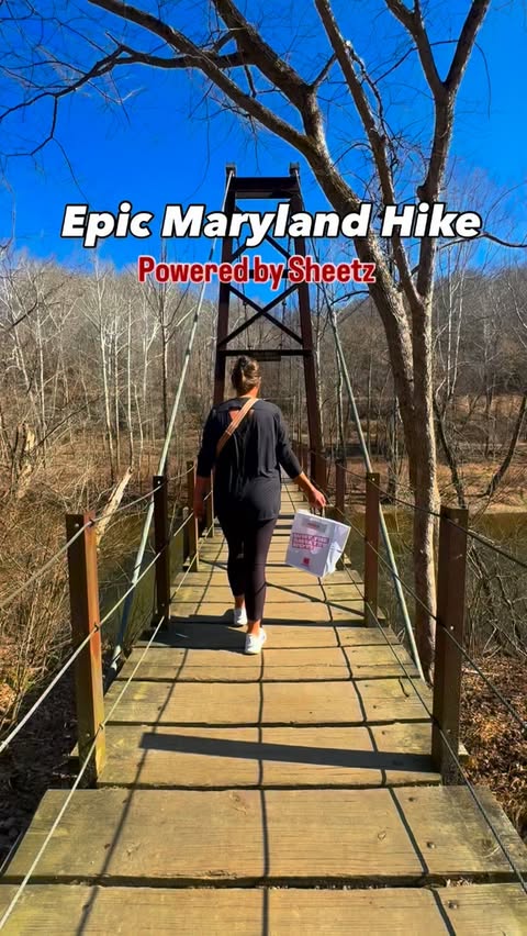 Instagram post by @mdfunfam for Sheetz. Caption reads: [...] to do when I go hiking is stock up @sheetz.....