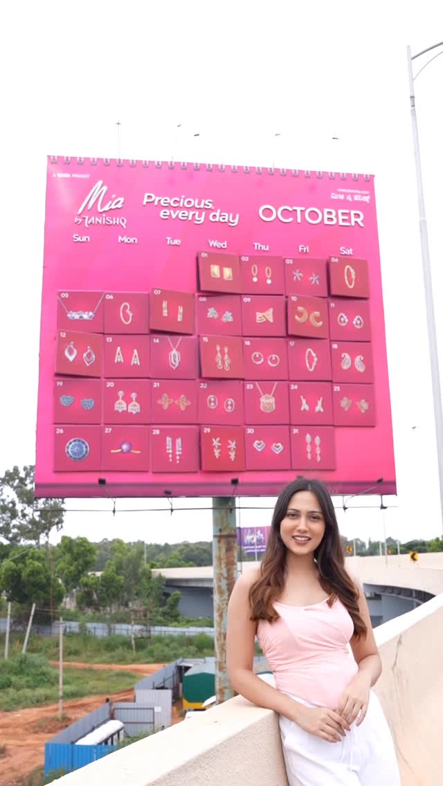 Instagram post by @subhavna__ for Mia by Tanishq. Caption reads: Mia by Tanishq just turned October into a LIVE....