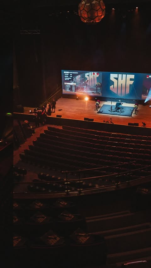 Instagram post by @sbdsheffield for SBD Apparel. Caption reads: [...] Sheffield 2026 athletes. Watch live at....