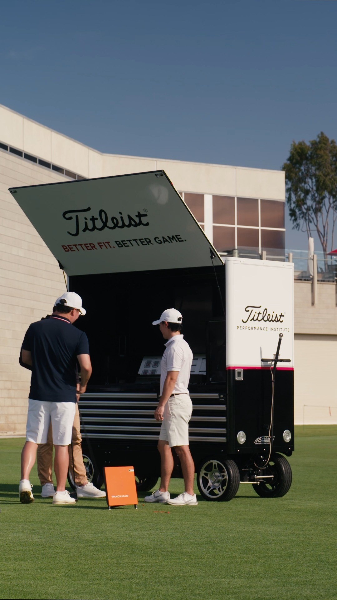 Instagram post by @tacogolf for Titleist. Caption reads: The sound. The flight. The numbers. 

@TacoGolf....