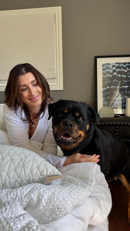 Instagram post by @alectreffs for Coop Sleep Goods. Caption reads: my 5 sleep non-negotiables👇🏻👇🏻👇🏻

coop....