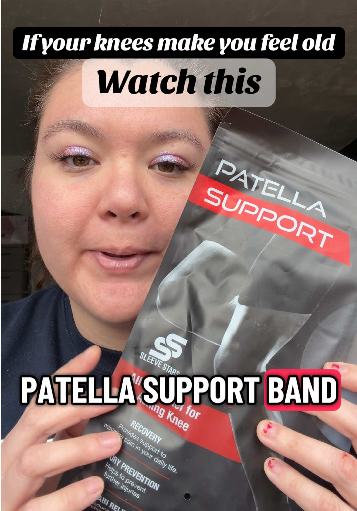 TikTok post by @glowandtellwithalexis for Sleeve Stars. Caption reads: This is a great band from @Sleeve Stars that helps....