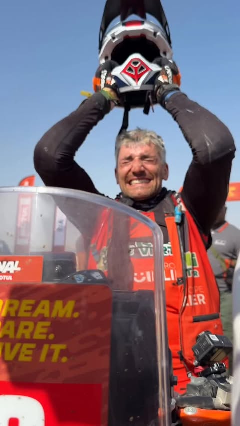 Instagram post by @benjimelot for Motul. Caption reads: Celebrating the #OriginalByMotul victory!....