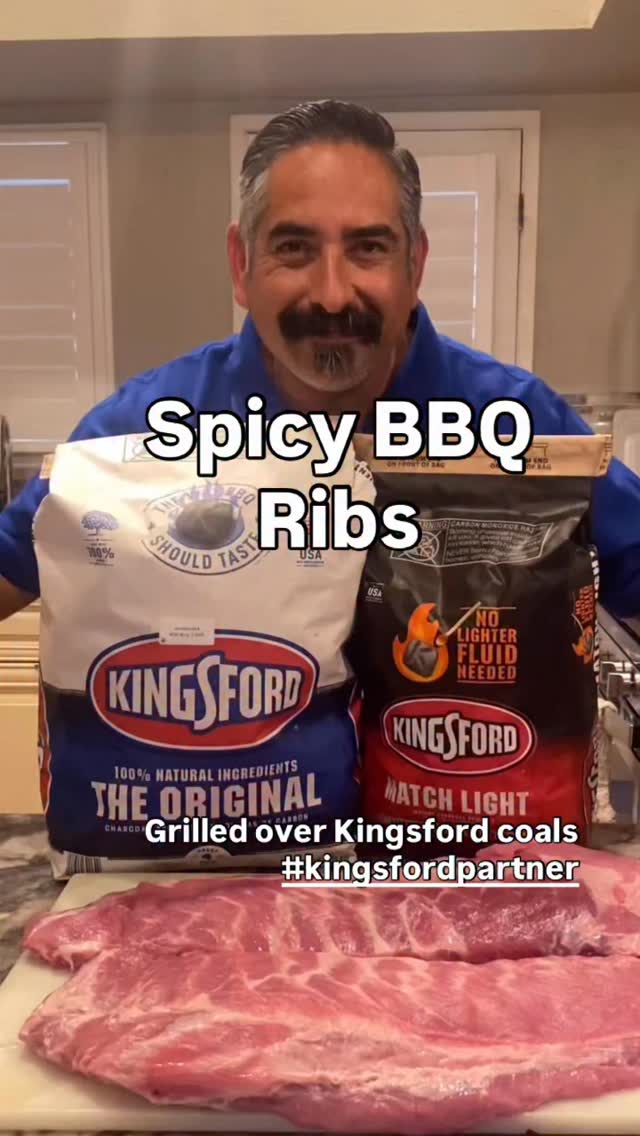 Instagram post by @serrano_cooks for Kingsford. Caption reads: From the backyard to the parking lot, @kingsford....