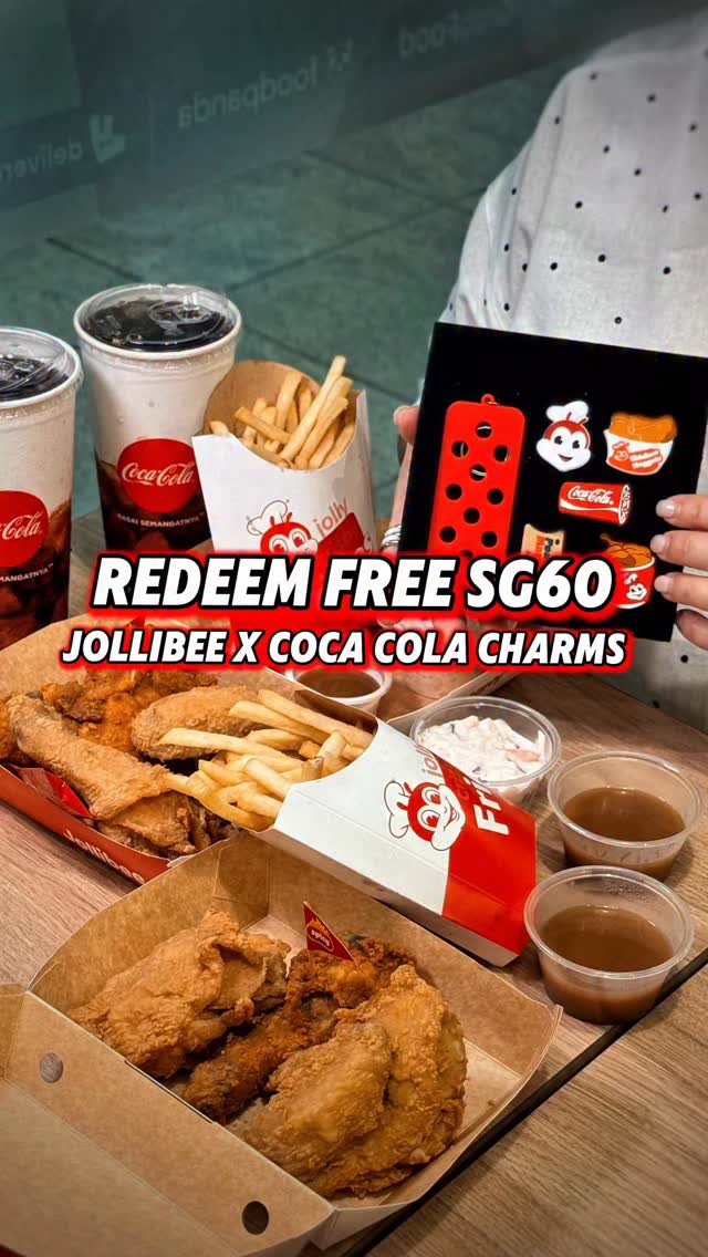 Instagram post by @rontreechan for Jollibee. Caption reads: If you love good food and limited-time deals,....