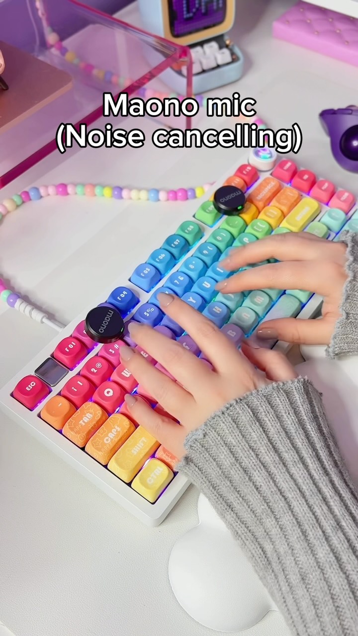 Instagram post by @daizedreams for MAONO. Caption reads: [...] mic kit was sent to me by my sponsor Maono!....