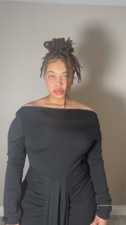 Instagram post by @madechinajay for Heiress Beverly Hills. Caption reads: In @heiressbeverlyhills  Stunning Dress 🖤 For 10%....