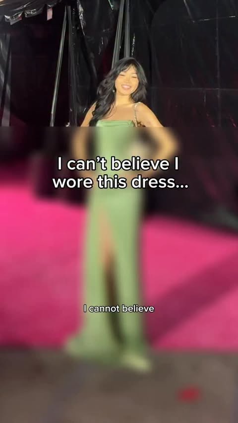 Instagram post by @charlizeechiu for Gillette Venus. Caption reads: outfit repeater forever ❤️ 

dress:....