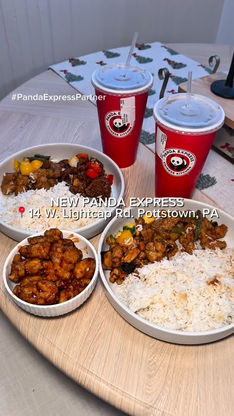 Instagram post by @wanderingpassports_ for Panda Express. Caption reads: #PandaExpressPartner
Enjoy @officialpandaexpress....