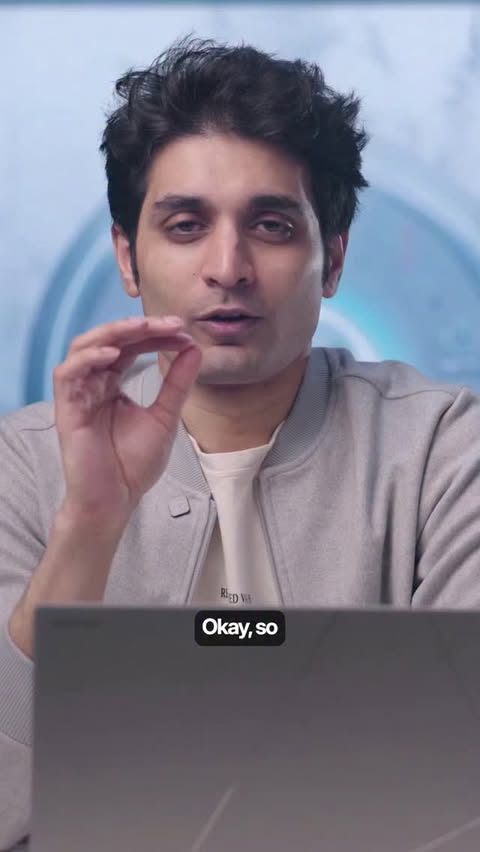 Instagram post by @thevarunmayya for Intel. Caption reads: [...] yourself from AI brainrot. Thanks to Intel®....