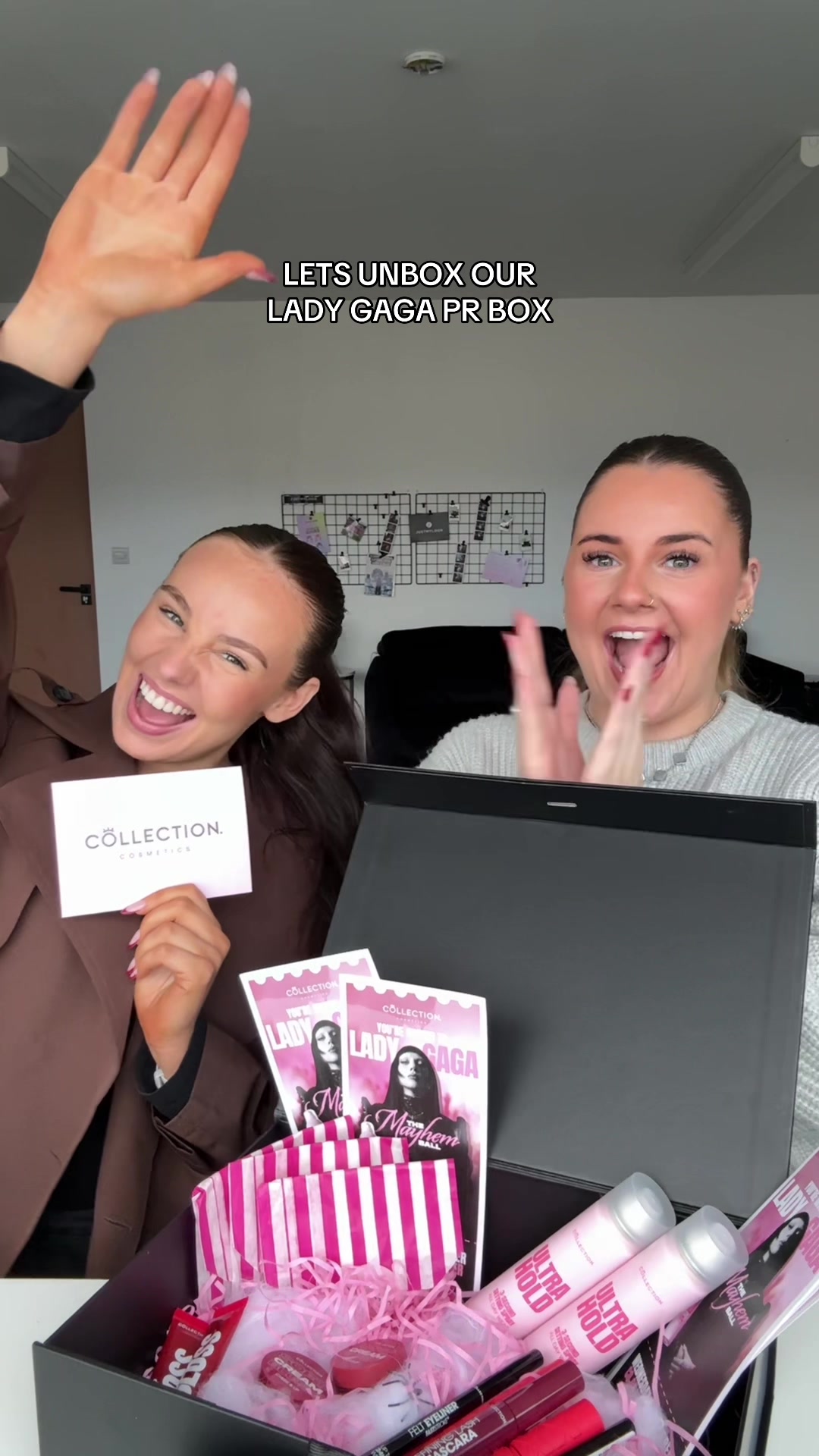 TikTok post by @justmylook for Collection Cosmetics. Caption reads: Thank you so much @collectioncosmetics for....