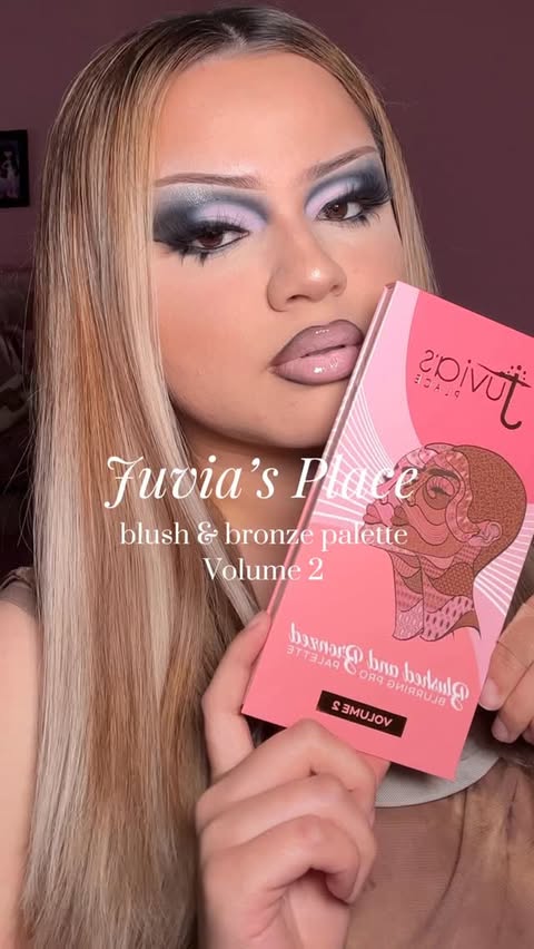 Instagram post by @gisellegmua for Juvia's Place. Caption reads: [...] vol.2 palette ✨ shop online at....