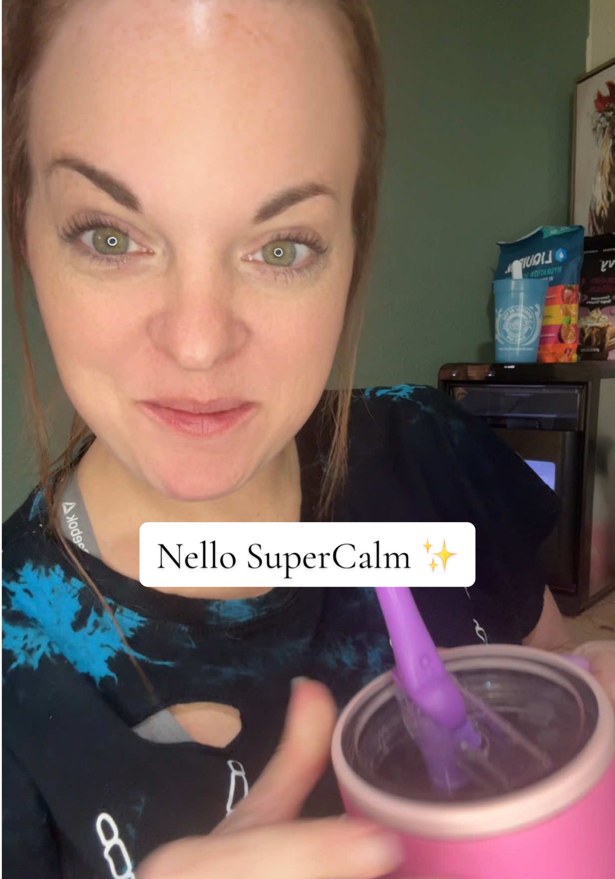 TikTok post by @brittanymolder for drinknello. Caption reads: Super Tasty & Filled with Vitamin D-3, Magnesium,....