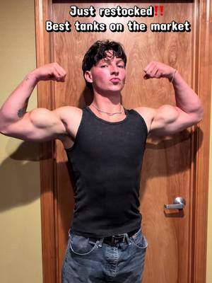 TikTok post by @joshua_tolle for Squidhaus. Caption reads: 5’8 166lbs size medium @Haus Apparel #TikTokShop....