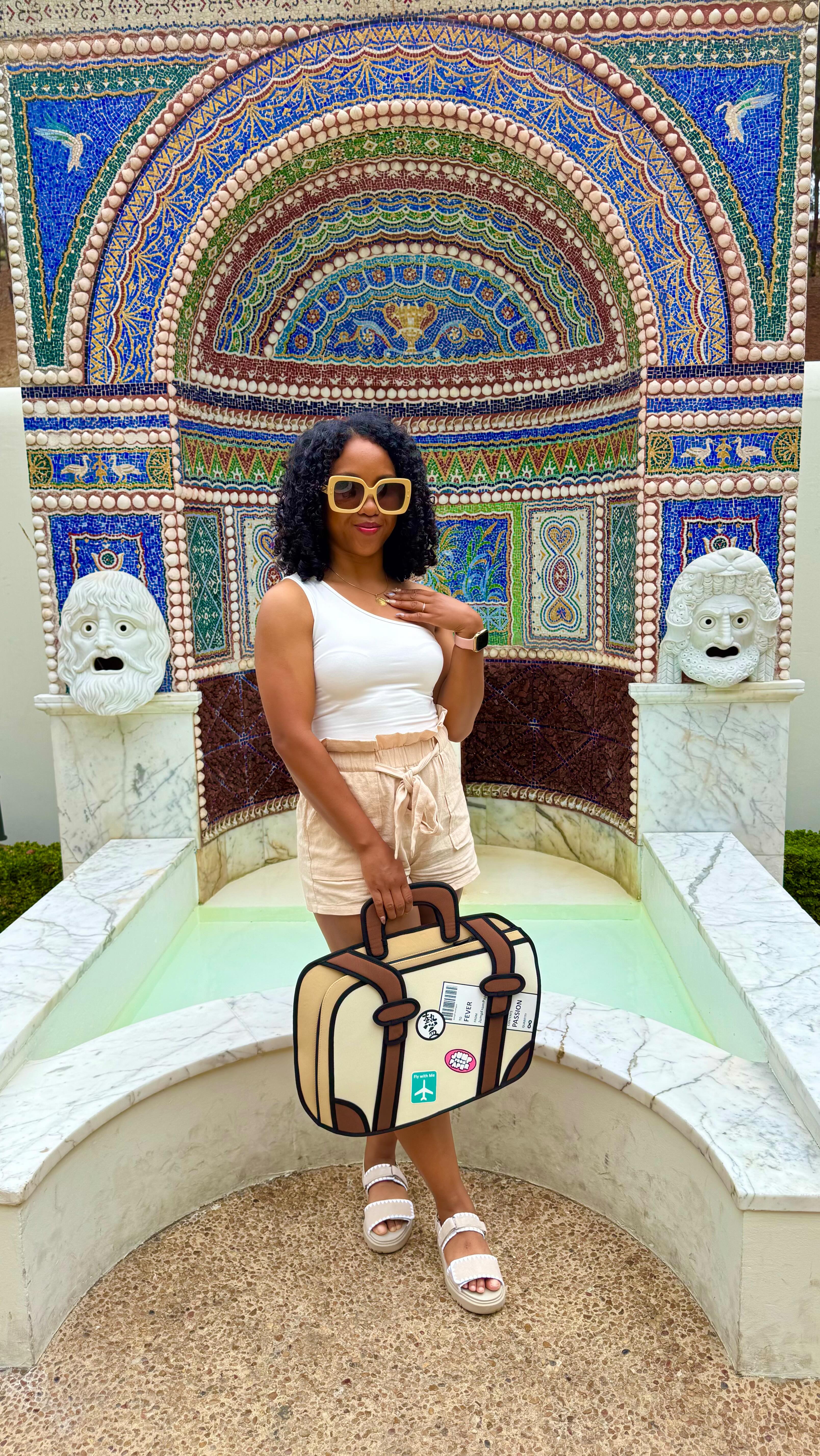 Instagram post by @curlyworldtravel for JumpFromPaper. Caption reads: [...] the link and $20 off! 💕 #ad

Thanks....