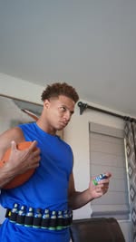 Instagram post by @kamedwards_ for 5-hour ENERGY. Caption reads: #Ad Ready to Play😂 @5hourenergy #5HourEnergy.