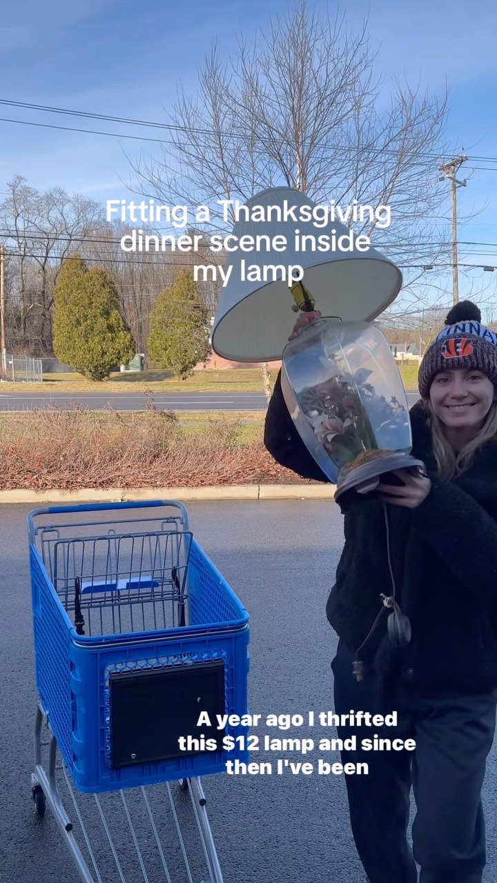 Instagram post by @flipdaddie for SUREBONDER. Caption reads: [...] a Thanksgiving dinner scene using....