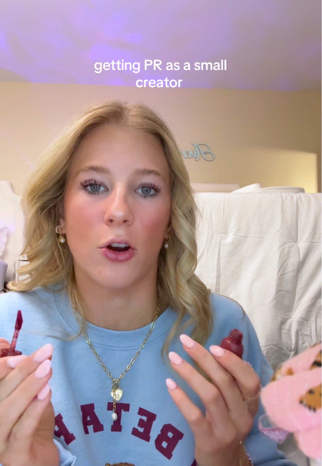TikTok post by @avegemp for Tartecosmetics. Caption reads: WHAT U NEED TO KNOW ABOUT COLLABS AS A....